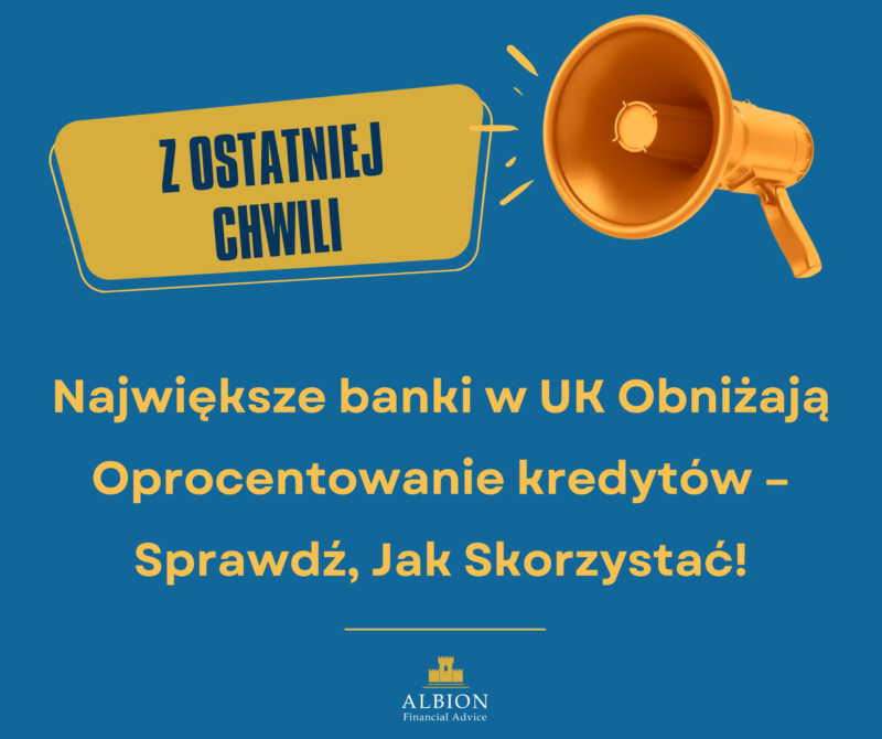 NatWest, Virgin Money, Halifax obnizaja oprocentowanie