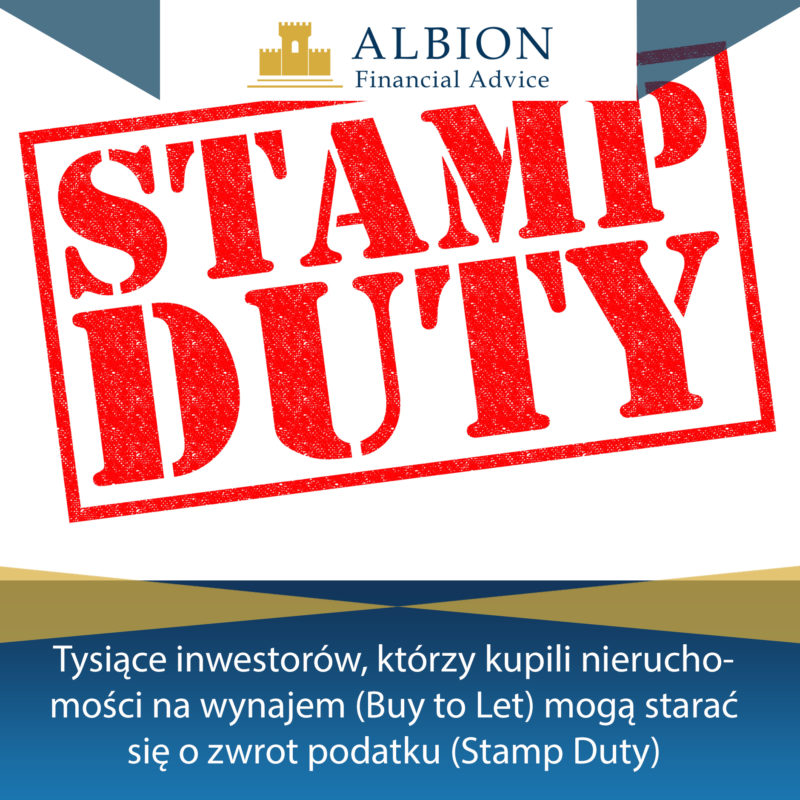 Tysiace inwestorow BTL moga starac sie o zwrot Stamp Duty
